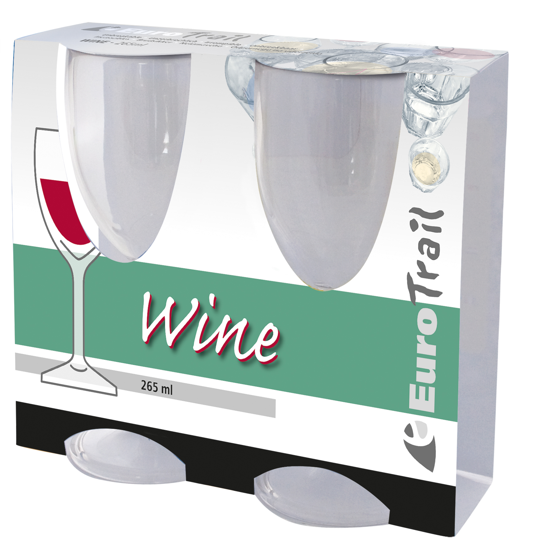 Wijnglas basic 265ml, foto 2 van 2