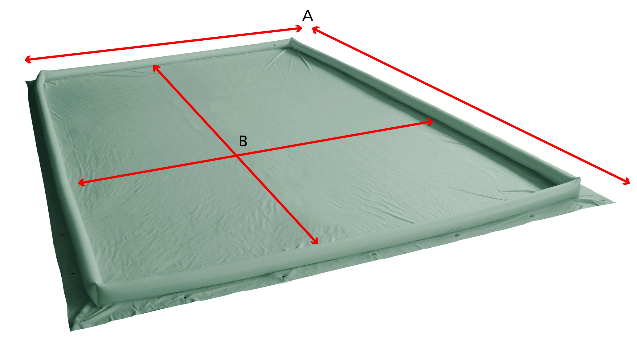 Airdam PVC Grondzeilen, foto 2 van 2