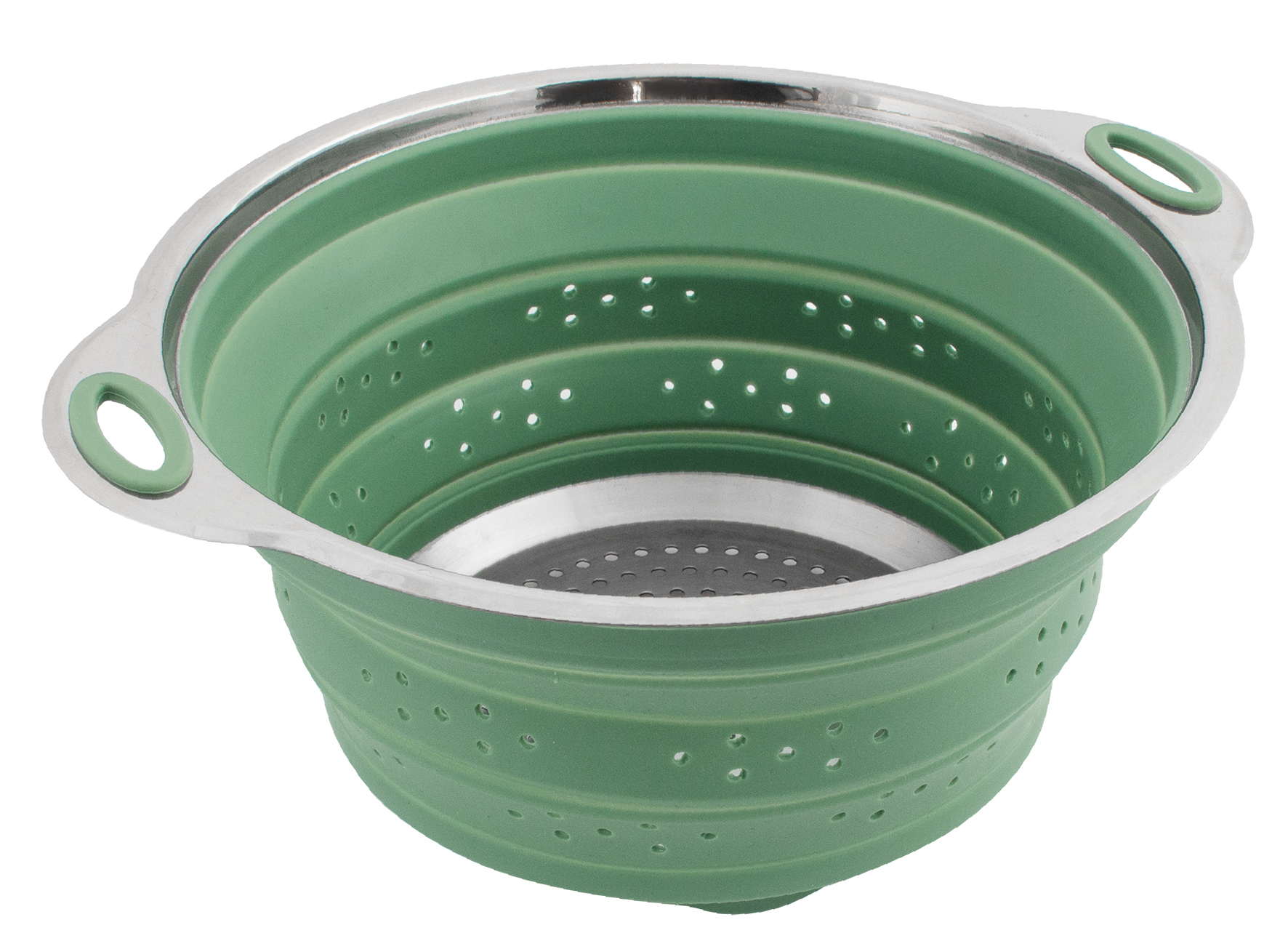 Passoire Pliable En Plastique Pastel - 23,5 Cm, Pour Cuisine, Camping, Économie De Place