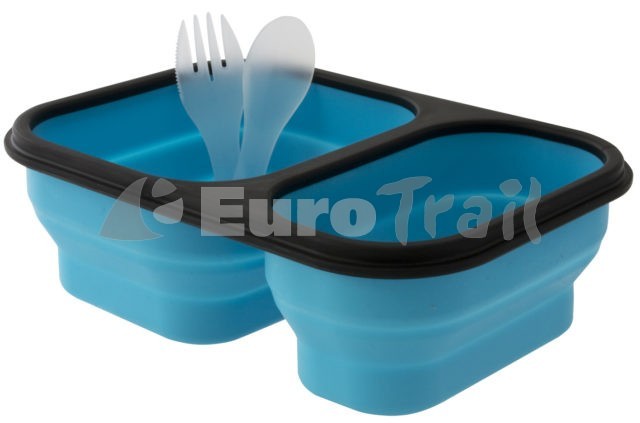 Eurotrail siliconen opvouwbare lunchbox