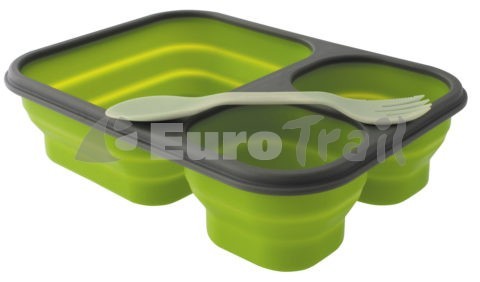 Eurotrail siliconen lunchbox opvouwbaar