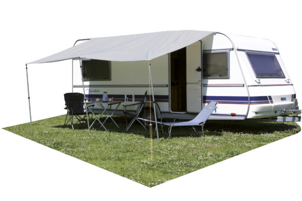 Lot De 6 Rails En Aluminium Pour Auvent De Camping-car/caravane - Longueur 55 Cm - Universel 5 à 8 Mm