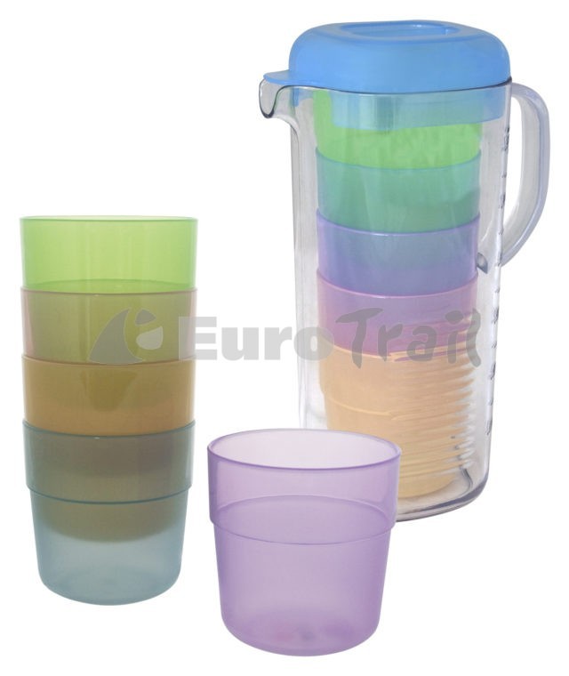 Eurotrail lemonade can with cups