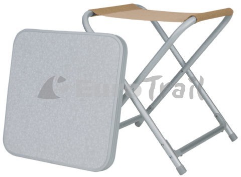 Eurotrail Stool with plate