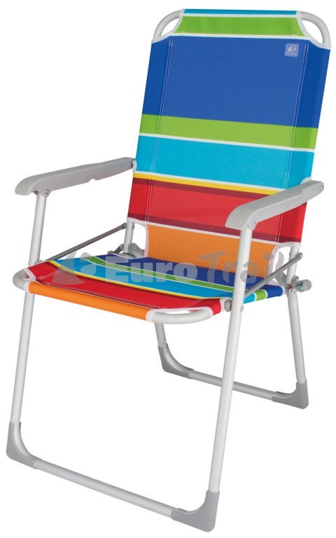 Chariot De Plage Eurotrail Avec Roues - Transport Facile Chaise, Glacière, Affaires De Plage - Capacité 80 Kg