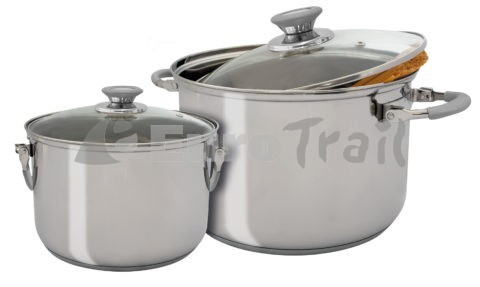 Eurotrail Rimini cooing set with foldable handles