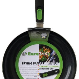 Eurotrail frying pan ceramic with removable grip
