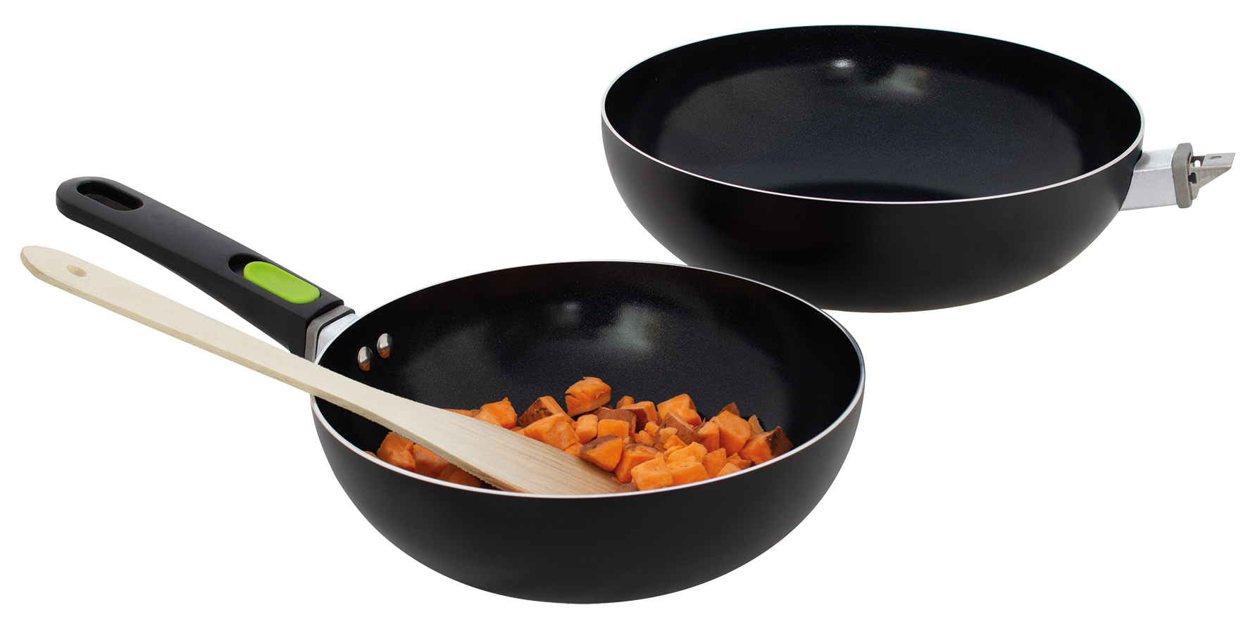 Wokpan met afneembare grip, foto 2 van 6