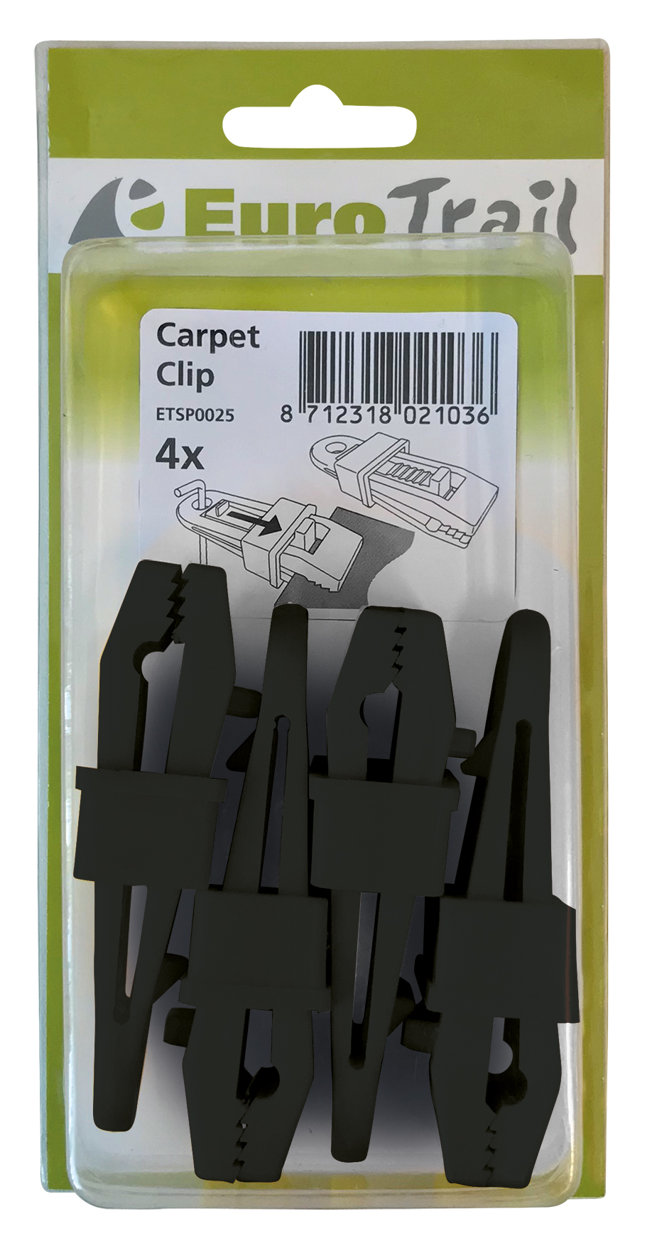 Multi clips set 4 stuks, foto 4 van 6