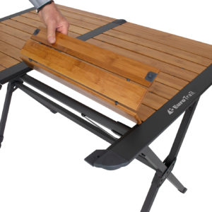 Eurotrail Chamberry bamboo camping table
