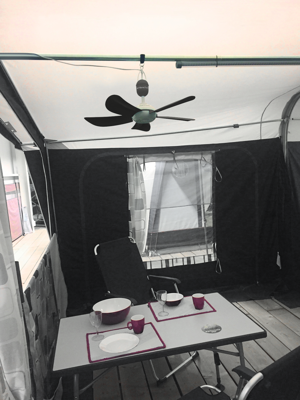 Plafond ventilator 230V, foto 2 van 6
