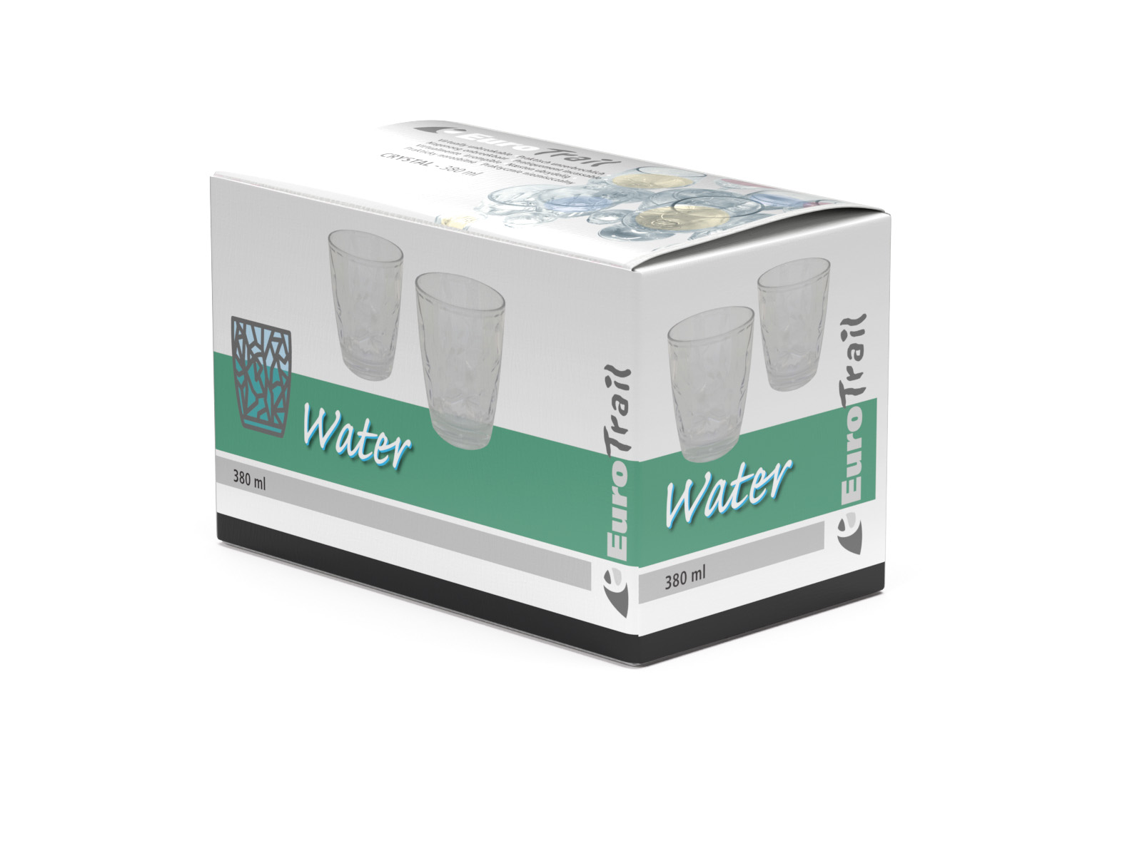 Crystal waterglas 300/380 ml, foto 3 van 3
