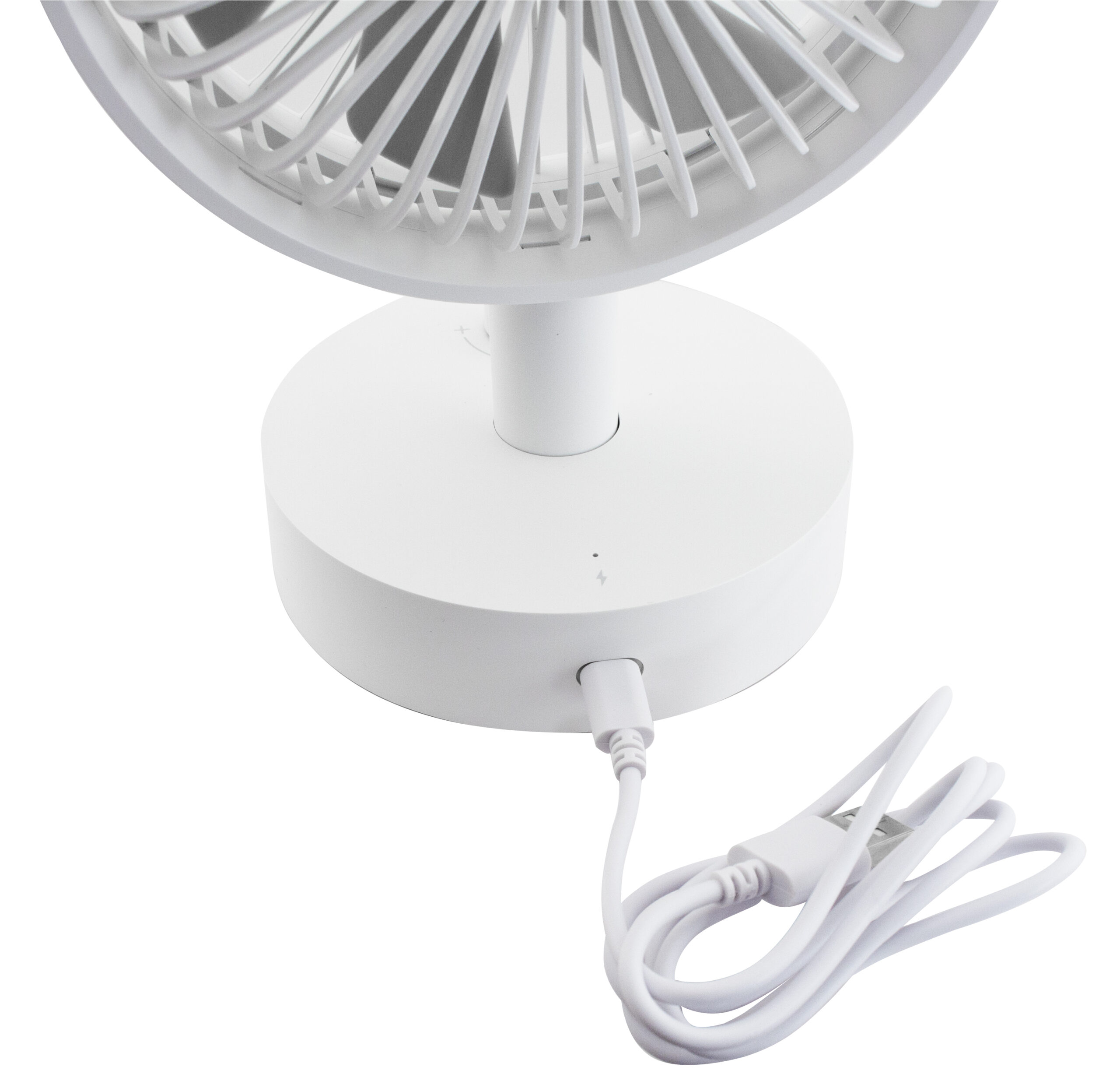 Oplaadbare tafelventilator oscillerend, foto 5 van 6