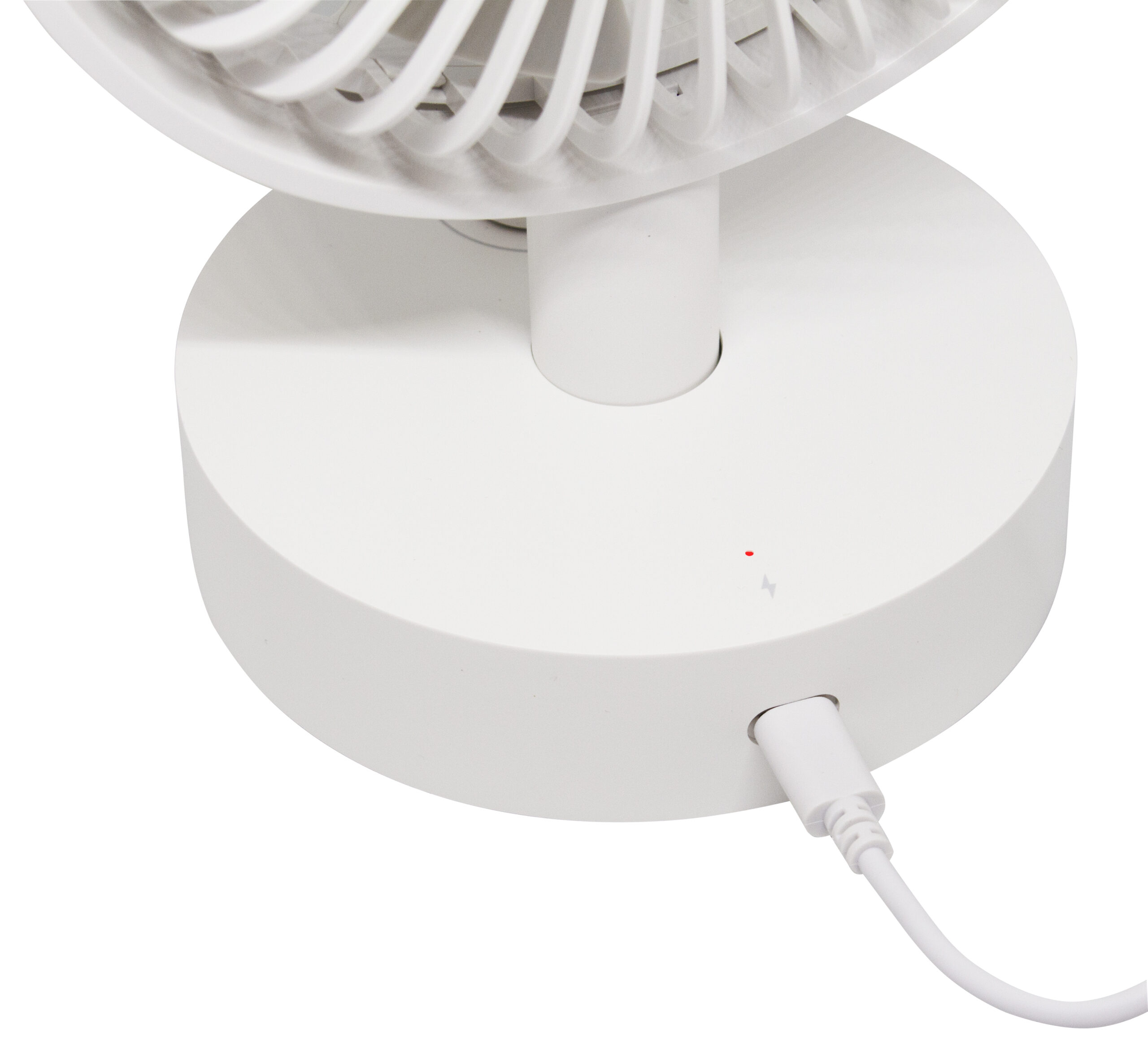 Oplaadbare tafelventilator oscillerend, foto 6 van 6