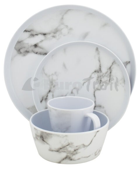 Eurotrail Marble 16 dlg tafelservies