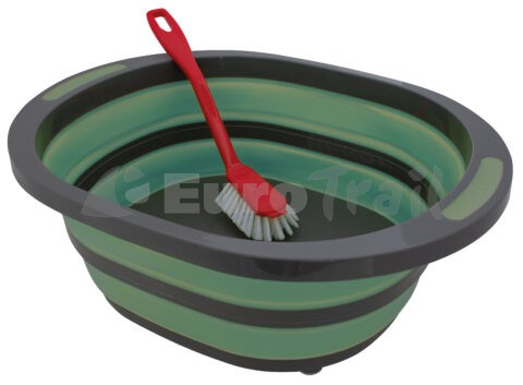 Opvouwbare ovale wasbak 