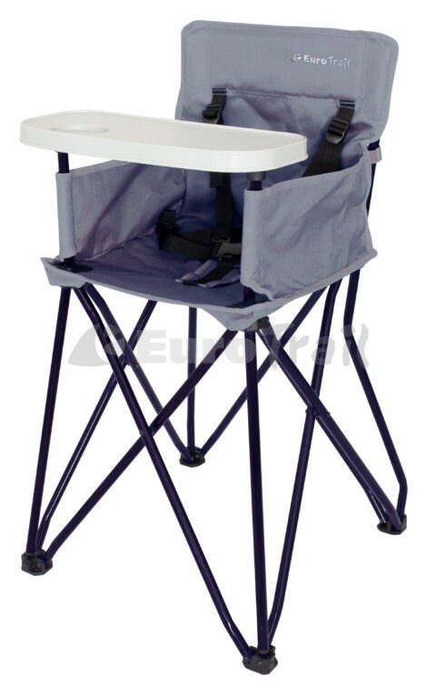 Praktisch stoeltje met afneembaar tafelblad 